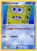 Defencive spong
