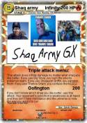 Shaq army Infin
