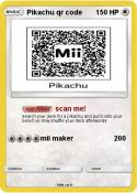 Pikachu qr code