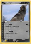 Night howler