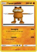T-pose garfeild