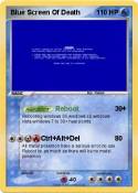 Blue Screen Of