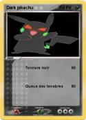 Dark pikachu 