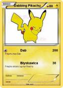 Dabbing Pikachu