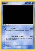 ZWART