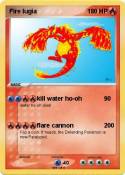Fire lugia