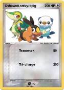 Oshawott,snivy,tepig