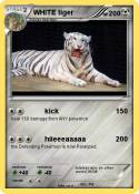 WHITE tiger