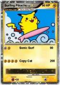 Surfing Pikachu