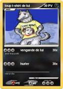 loup t-shirt de