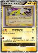 carte dans