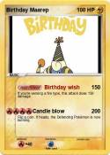 Birthday Maarep