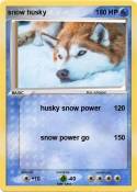 snow husky