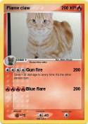 Flame claw