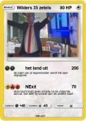 Wilders 35 zete