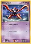 Deoxys Lv X