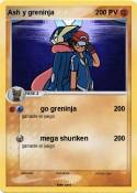 Ash y greninja
