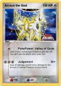 Arceus the God