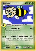 Bee face
