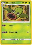 Weepinbell