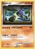 lucario lvX