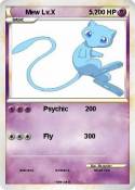 Mew Lv.X 5,