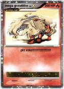 mega growlithe