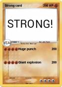 Strong card
