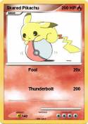 Skared Pikachu