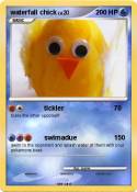 waterfall chick