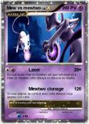 Mew vs mewtwo