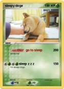 sleepy doge