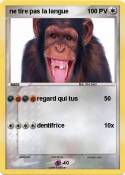ne tire pas la