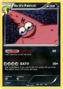 No it’s Patrick!