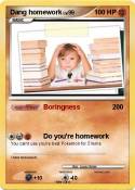 Dang homework