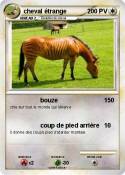 cheval étrange