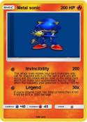 Metal sonic
