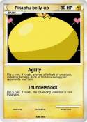 Pikachu belly-u