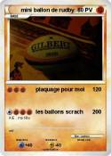 mini ballon de