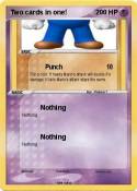 Two cards in
