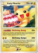 Party Pikachu