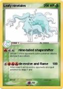 Leafy ninetales