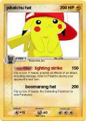 pikatchu hat