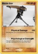 Maxim Gun