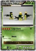 Lego Alpha Team