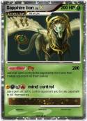 Sapphire lion