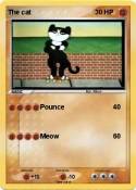 The cat