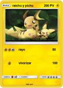raichu y pichu