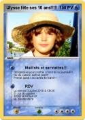 Ulysse fête ses