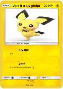 Vote if u luv